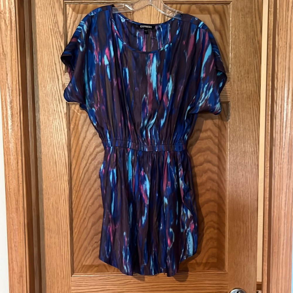 Express purple shift dress size small
